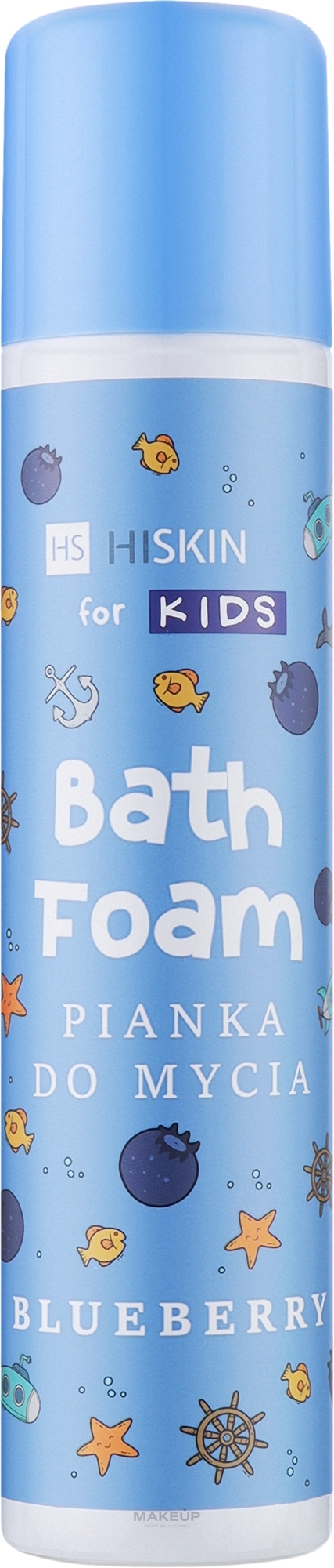 Reinigungsschaum für Hände und Körper für Kinder Blaubeere - HiSkin Kids (ohne Spender)  — Bild 250 ml