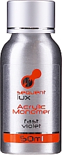 Düfte, Parfümerie und Kosmetik Acryl-Flüssigkeit - Silcare Sequent Lux Acrylic Monomer Fast Violet