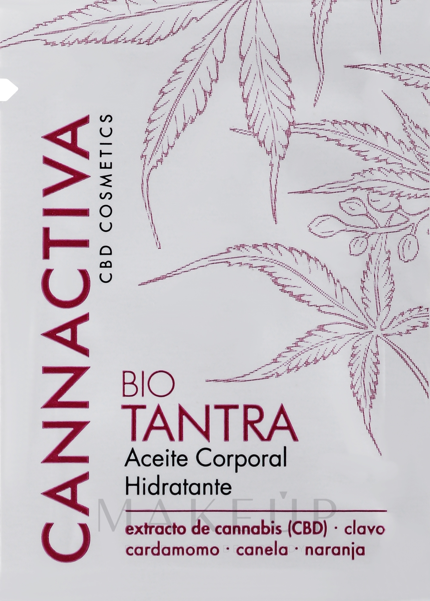 GESCHENK! CBD-Körperöl - Cannactiva Tantra Body Oil — Bild 2 ml