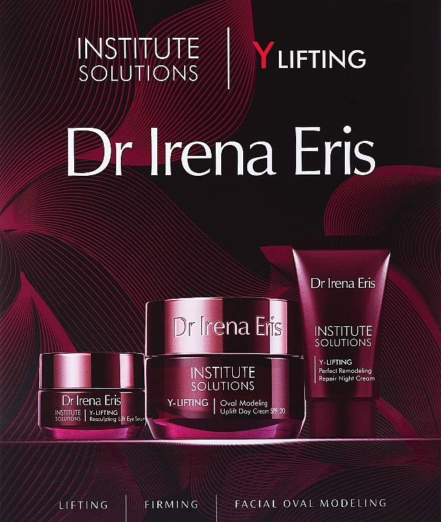 Gesichtspflegeset - Dr Irena Eris Y Lifting (Tagescreme 50ml + Nachtcreme 30ml + Augenserum 15ml) — Bild N1