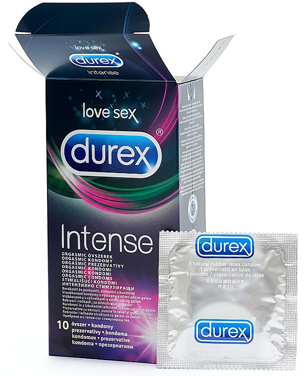 Kondome 10 St. - Durex Intense Orgasmic — Bild N3