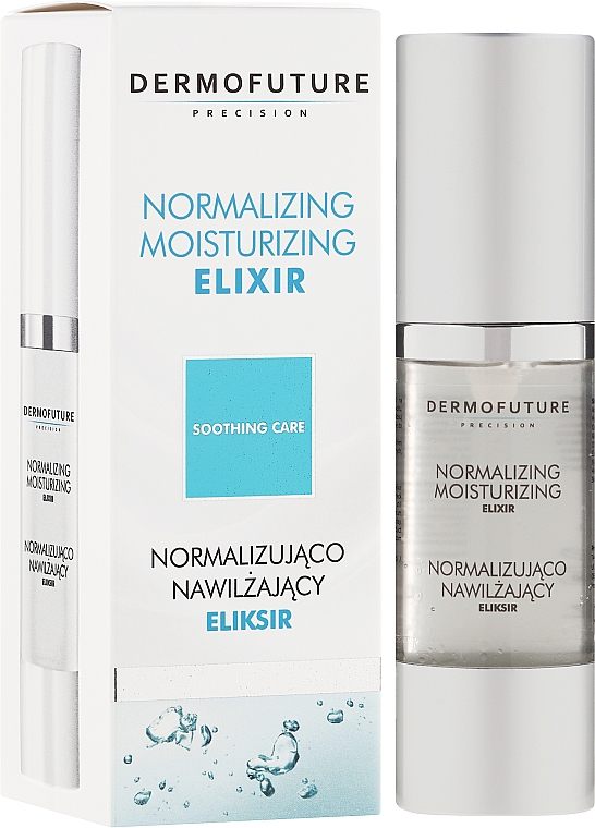 Normalisierendes und feuchtigkeitsspendendes Gesichtselixier - DermoFuture Normalizing Moisturizing Elixir — Bild N1