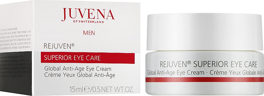 Pflegende Anti-Aging Augencreme - Juvena Rejuven Men Superior Eye Cream — Bild N2