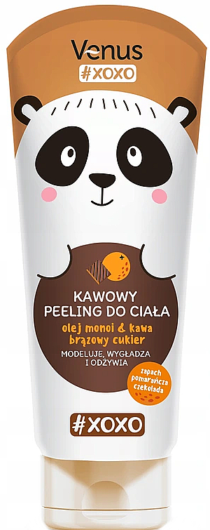 Kaffee-Körperpeeling mit Monoiöl - Venus Xoxo Body Scrub Coffee Chocolate — Bild N1