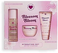 Set - I Heart Revolution Blossom Bloom Hydrating Set (sh/gel/50ml+b/cr/68g+b/mist/100ml) — Bild N1