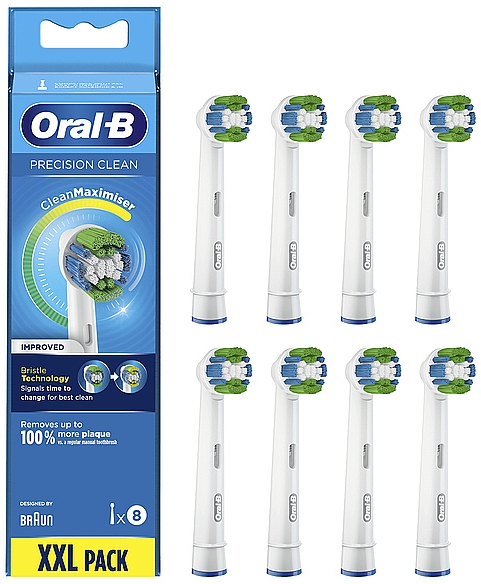 Ersatzkopf für elektrische Zahnbürste Precision Clean 8 St. - Oral-B Precision Clean Clean Maximizer — Bild N1
