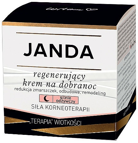 Intensiv nährende und regenerierende Anti-Falten Nachtcreme für das Gesicht - Janda Strong Regeneration Good Night Cream — Bild N1