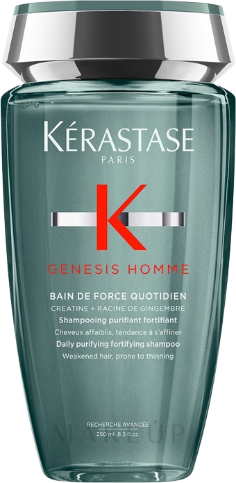 Klärendes stärkendes Shampoo - Kerastase Genesis Homme Anti-hair Loss Bain De Force Quotidien — Bild 250 ml