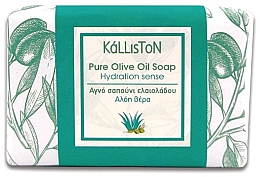 Düfte, Parfümerie und Kosmetik Traditionelle Seife mit Aloe-Extrakt - Kalliston Traditional Pure Olive Oil Soap Hydration Sense