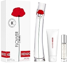 Düfte, Parfümerie und Kosmetik Kenzo Flower By Kenzo - Duftset (Eau de Parfum 50 ml + Eau de Parfum 10 ml + Körpermilch 75 ml) 