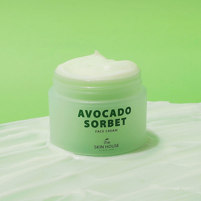 Gesichtscreme für trockene Haut mit Avocado - The Skin House Avocado Sorbet Face Cream — Bild N2