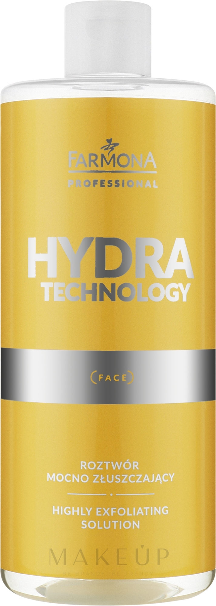 Intensive Peeling-Lösung für das Gesicht zur Schönheits- und Kosmetikbehandlungen - Farmona Hydra Technology Highly Exfoliating Solution Step B — Bild 500 ml