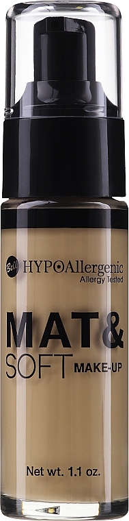 Hypoallergene mattierende Foundation - Bell Hypo Allergenic Mat&Soft Make-Up