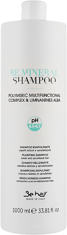 Mineralisches Shampoo - Be Hair Be Mineral Plumping Shampoo — Bild N1