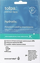 Düfte, Parfümerie und Kosmetik Hydro-Enzym-Peelingmaske für Gesicht, Hals und Dekolleté - Tolpa Dermo Face Hydrativ Moisturizing Mask-Peeling Removes