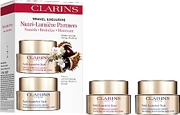 Set - Clarins Nutri-Lumiere Partners (cr/2x50ml) — Bild N1