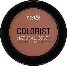 Gesichtsrouge - Maxi Color Colorist Natural Color Pure Blush — Bild N1