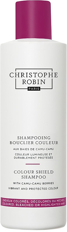 Pflegendes Shampoo für coloriertes und gesträhntes Haar - Christophe Robin Color Shield Shampoo With Camu-Camu Berries — Bild N1
