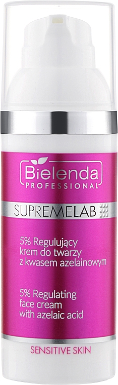 Regenerierende Gesichtscreme mit 5% Azelainsäure - Bielenda Professional SupremeLab Sensitive Skin 5% — Bild N1