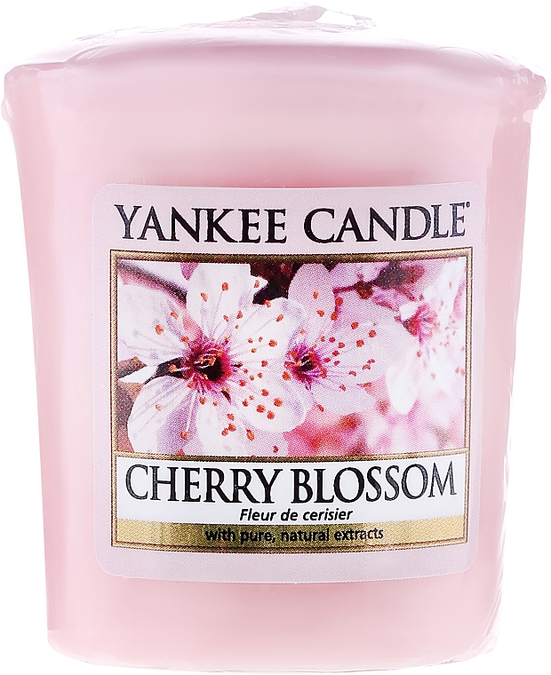 Votivkerze Cherry Blossom - Yankee Candle Cherry Blossom Sampler Votive — Bild N1