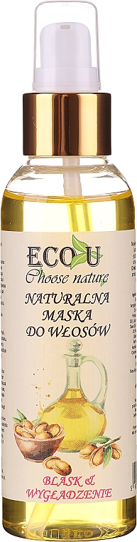 Natürliche Maske für Glanz und glattes Haar - Eco U Choose Nature — Bild N1