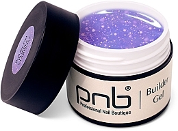 Modelliergel violett - PNB UV/LED Builder Gel Purple Stardust — Bild N1