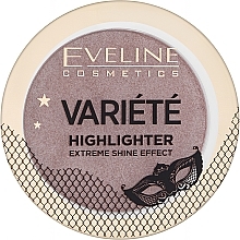 Eveline Cosmetics Variete Highlighter Extreme Shine Effect  - Eveline Cosmetics Variété Highlighter Extreme Shine Effect — Bild N2