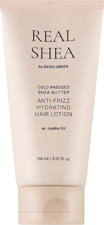Feuchtigkeitsspendende Haarlotion mit Sheabutter - Rated Green Real Shea Anti-Frizz Moisturizing Hair Lotion — Bild N1