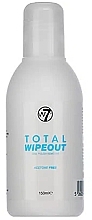 Düfte, Parfümerie und Kosmetik Nagellackentferner - W7 Total Wipeout Nail Polish Remover Acetone Free