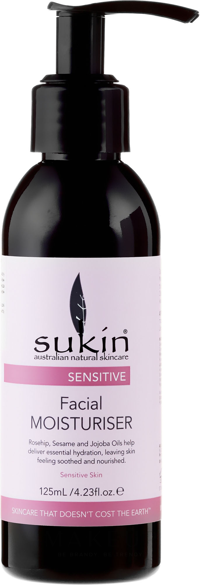 Feuchtigkeitsspendende Gesichtspflege für empfindliche Haut - Sukin Sensitive Facial Moisturiser — Bild 125 ml