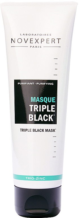 Gesichtsmaske - Novexpert Trio-Zinc Triple Black Mask — Bild N1