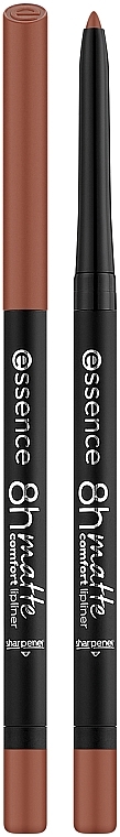 Lippenkonturenstift - Essence 8H Matte Comfort Lip Liner — Bild N1