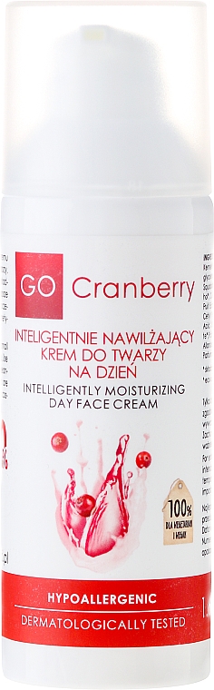 Tägliche feuchtigkeitsspendende Gesichtscreme mit Preiselbeeren - GoCranberry Day Face Cream — Bild N2