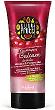 Feuchtigkeitsspendender Körperbalsam mit Kirsche und Johannisbeere - Farmona Tutti Frutti Moisturizing Body Balm Cherry & Currant — Bild N1