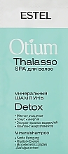 GESCHENK! Mineralisches Haarshampoo - Estel Professional Otium Thalasso Detox Mineral Shampoo (Probe)  — Bild N1