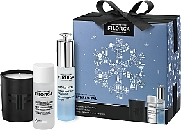 Düfte, Parfümerie und Kosmetik Set - Filorga Hydra-Hyal Set (f/ser/30ml + mic/water/50ml + candle/140g)