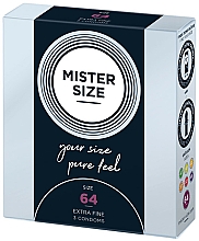 Kondome aus Latex Größe 64 3 St. - Mister Size Extra Fine Condoms — Bild N2