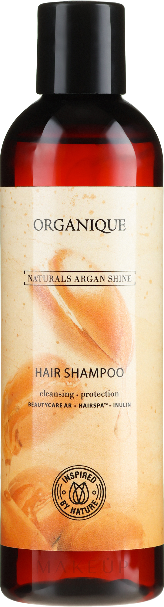 Shampoo mit Arganöl für trockenes Haar - Organique Naturals Argan Shine — Bild 250 ml