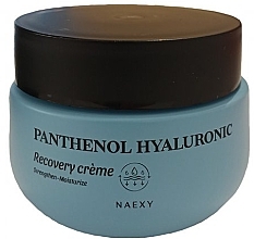 Revitalisierende Gesichtscreme mit Hyaluronsäure  - Naexy Panthenol Hyaluronic Recovery Cream — Bild N1