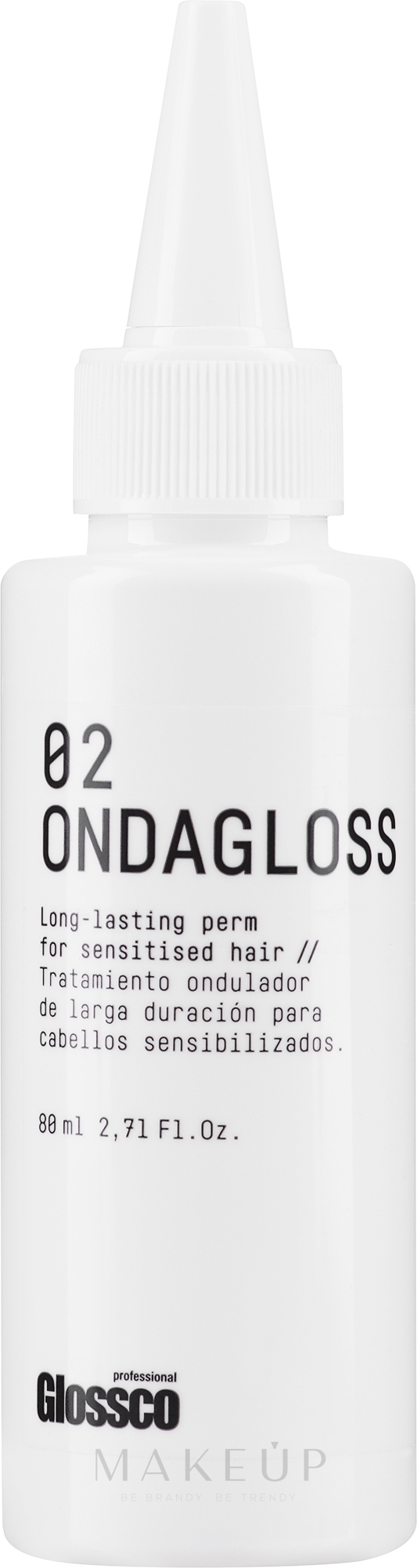 Dauerwelle-Lotion für empfindliches Haar - Glossco Ondagloss Perm No2 Sensitive Hair — Bild 80 ml