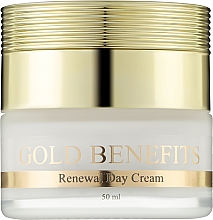 Düfte, Parfümerie und Kosmetik Erneuernde Tagescreme - Sea of Spa 24K Gold Gold Benefits Omega & Hyaluronic Acid Renewal Day Cream