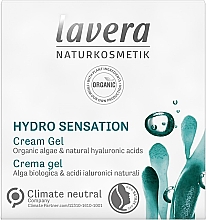 Düfte, Parfümerie und Kosmetik Gel-Creme mit Algenextrakt und Hyaluronsäure für das Gesicht - Lavera Hydro Sensation Cream Gel