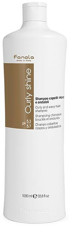 Pflegendes Shampoo für lockiges Haar - Fanola Curly Shine Shampoo — Bild N2
