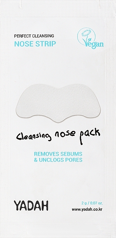 Porenreinigende Nasenpatches gegen Mitesser - Yadah Cleansing Nose Pack — Bild N1