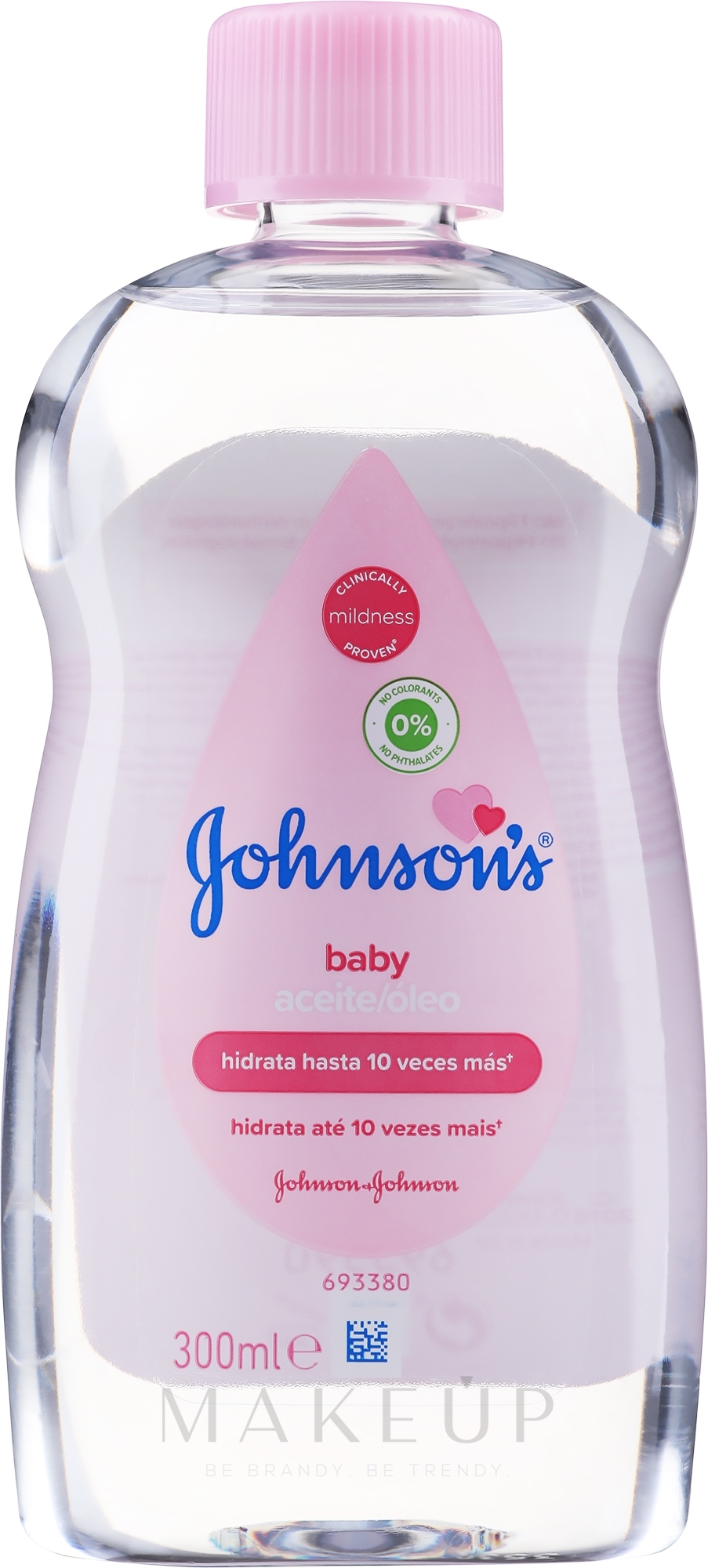 Sanftes feuchtigkeitsspendendes Körperöl für Babys - Johnson’s Baby — Bild 300 ml