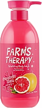 Duschgel Grapefruit - Farms Therapy Sparkling Body Wash Grapefruit — Bild N1
