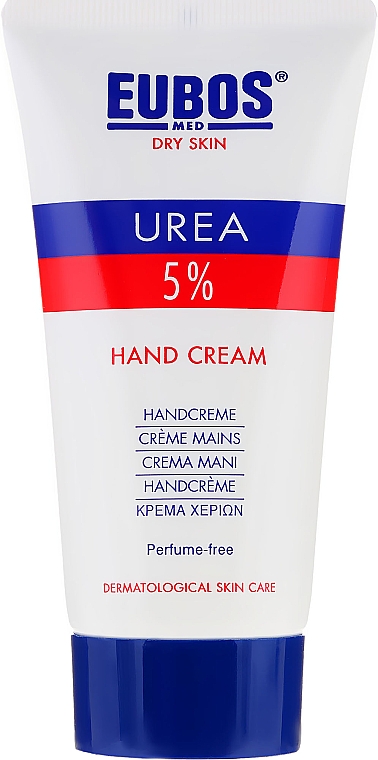 Handcreme mit 5% Harnstoff - Eubos Med Dry Skin Urea 5% Hand Cream — Bild N2