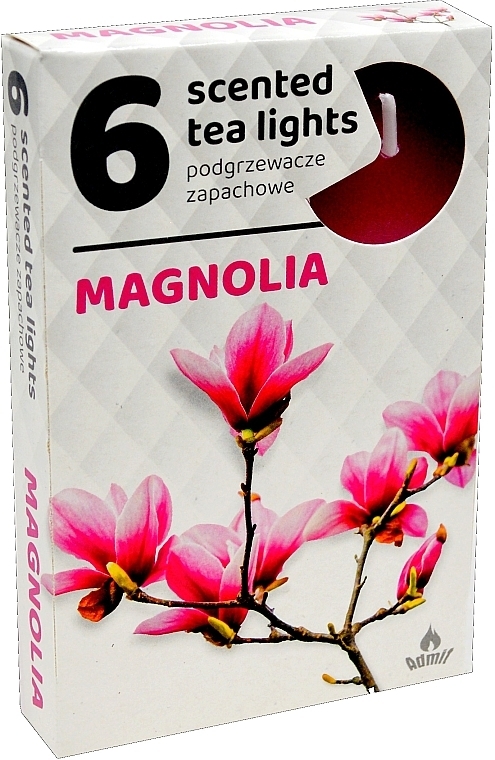 Teelichter Magnolie 6 St. - Admit Scented Tea Light Magnolia — Bild N1
