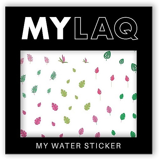 Nagelsticker Mein buntes Blatt - MylaQ My Water Sticker My Colourful Leaf — Bild N1