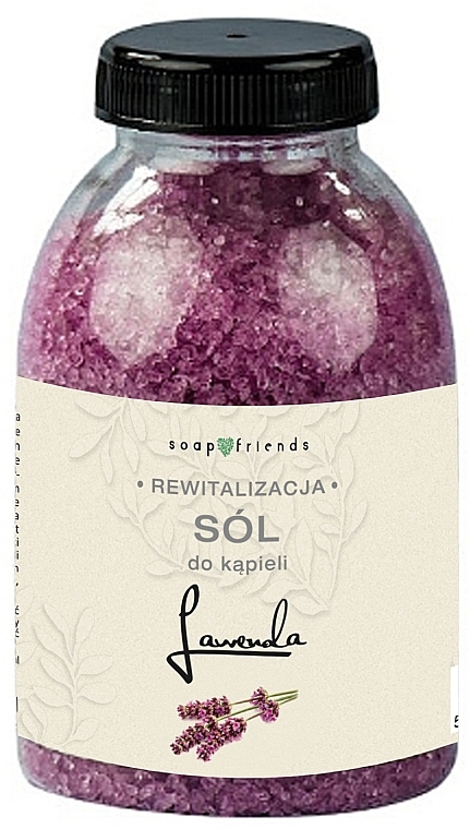 Badesalz Lavendel - Soap&Friends Lavender Bath Salt — Bild N1